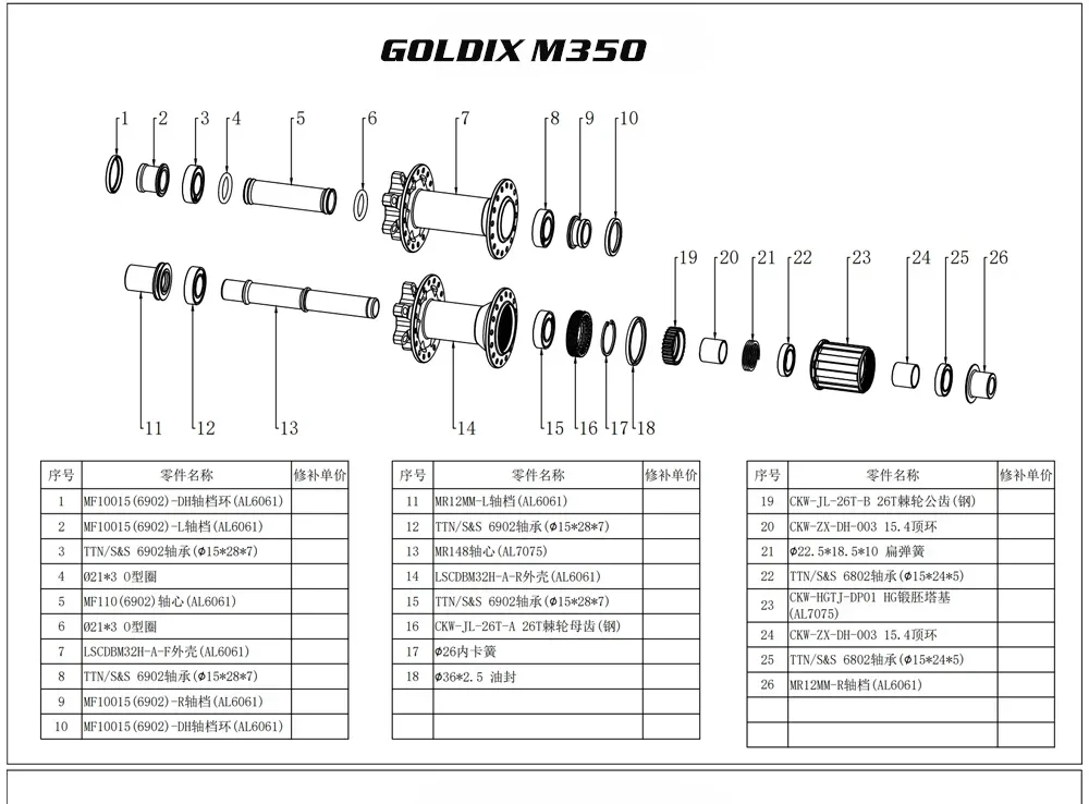 Ratchet 28T Teeth BOOST MTB Hub 32H Spoke HG/XD/MS for 8 9 10 11