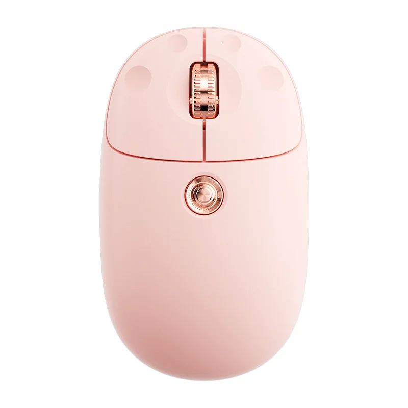 

Cute Mini Wireless Mouse Bluetooth Dual-mode Mute Mause Creative Cat Claw Design 1600DPI for Laptop Tablet Universal Girls Gifts