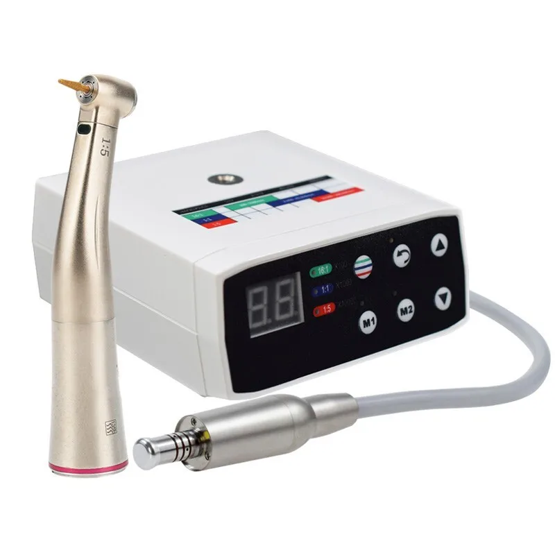 

Dental Strong Micro Motor With Motor Handle E-tape Ratio 1:1/1:5 /16:1 Polish Motor Grinding Machine For Nail/Dentist Polishing
