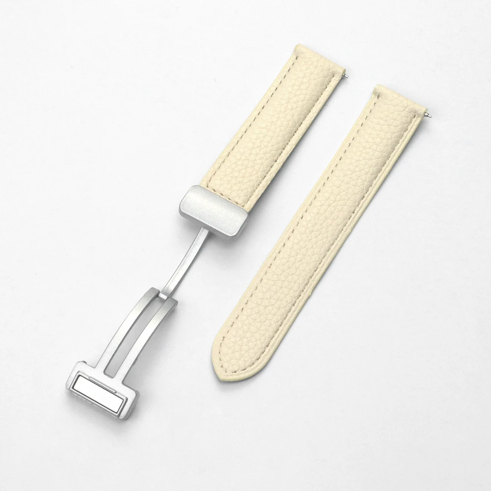 Premium Leather Strap with Magnetic Buckle