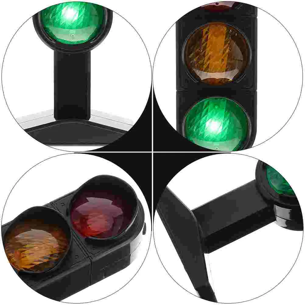 

Funny Kids Simulation Traffic Light Model Road Safety Toy Traffic Safety Education Props Early Signal Light Toy Model
