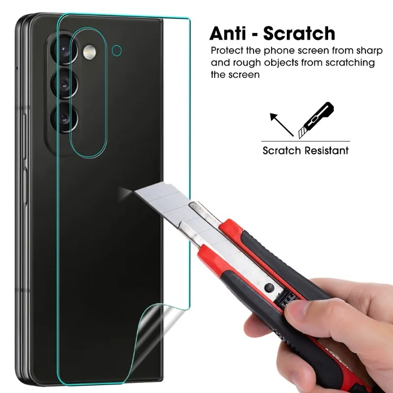 Soft Hydrogel Flexible Screen Protector for Foldable Devices - HD Clarity & Enhanced Protection