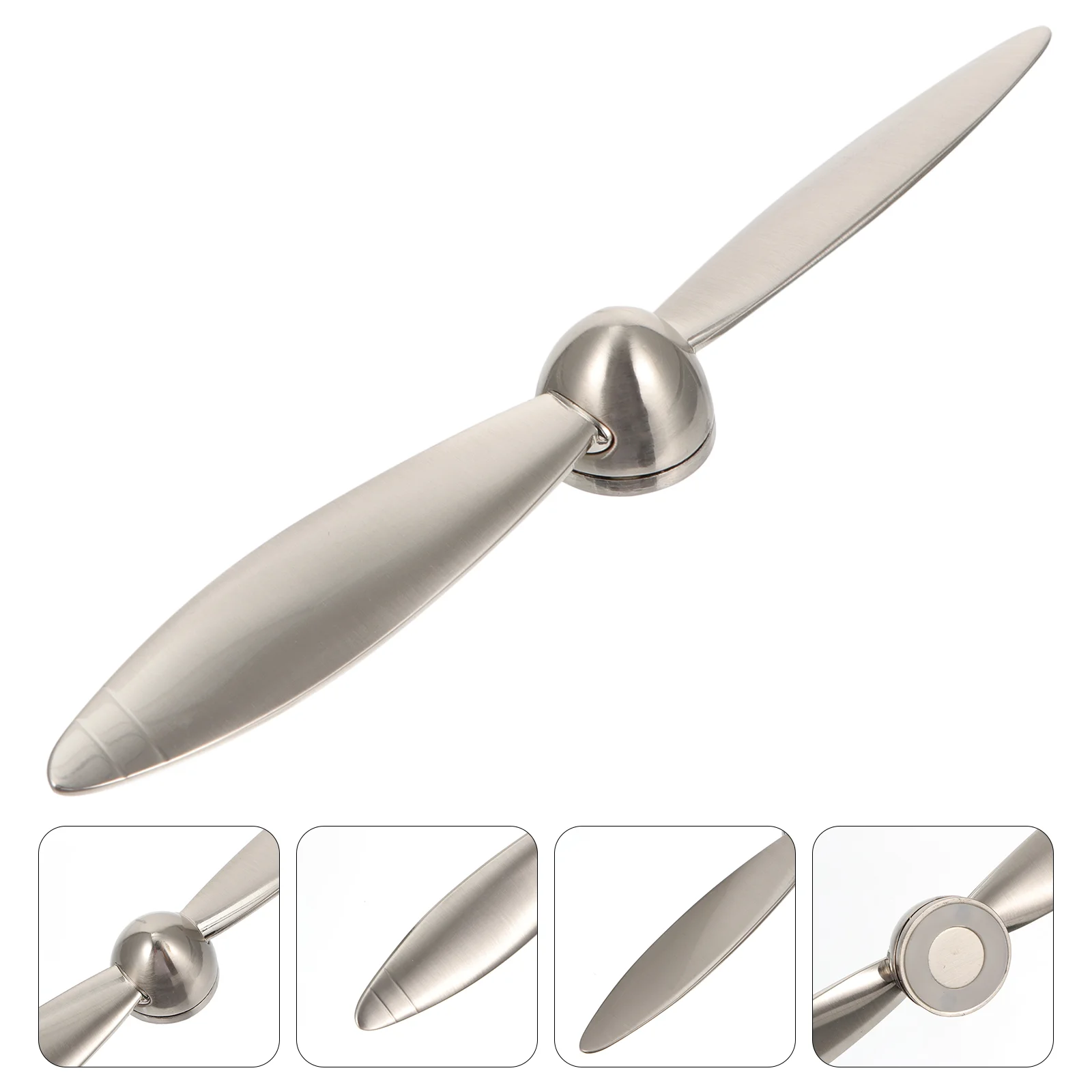 

Zinc Alloy Letter Opener Aircraft Propeller Shape Envelope Opener Paper Cutter Utility Knife Office Stationary Desk Vintage