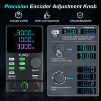 KUAIQU 300V 1A 300W DC Power Supply 200V 120V 60V 30V Adjustable Bench Switching Source LCD Memory Voltage Regulator for Plating - Image 5
