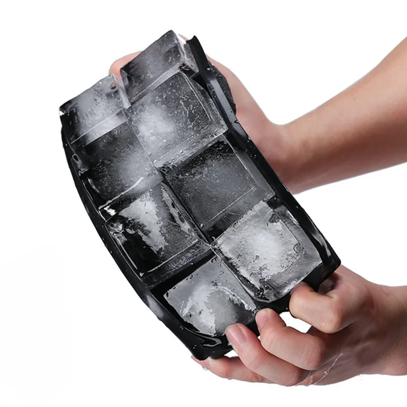 Ice Molds 4/6/8/15 Grid Ice Cube Maker Household Large Ice Mold Bar