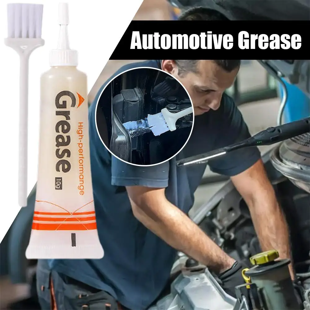 Waterproof Lubricant Grease For O Rings Gears Chain Lubricating Oil Car Repair Maintenance Lithium Grease Tools White