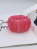 Handcrafted Acrylic Bangle Bracelet with Unique Shape, Elasticity and Perfect for Women's Everyday Wear bangle bracelet 6