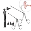 Ear Nose Cleaner Pliers Pick Endoscope Earwax Remover Hartman Micro Alligator Crocodile Veterinary Forceps Tweezer Otoscope Tool 1