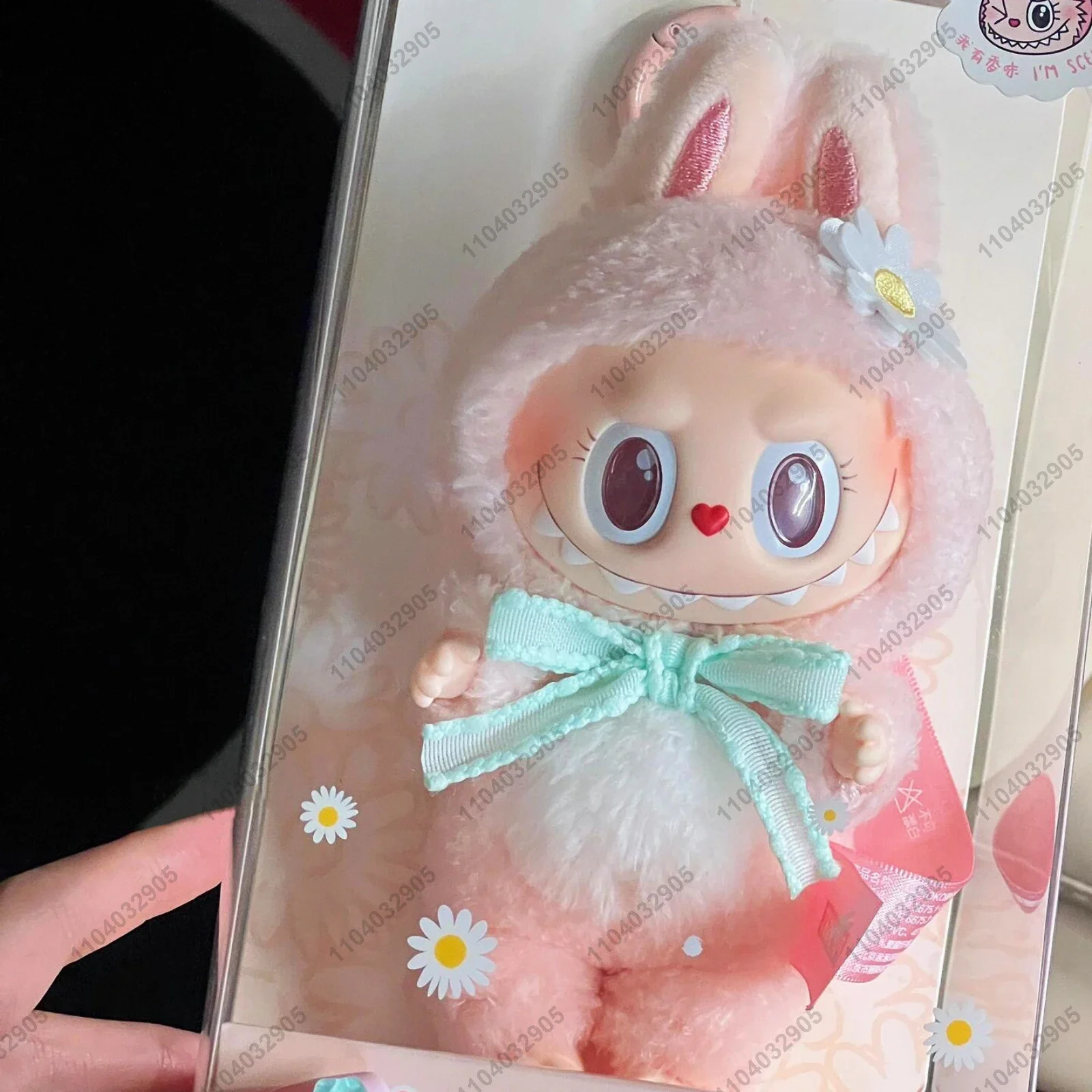 Labubu Kawai Figurine Bag Charm Bag Pendant The Have a Seat Secret Edition Box Toy Vinyl Plush Doll