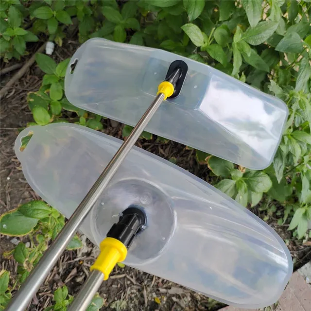 1Db Szélálló Permetezőgép-Sprinkler Burkolat Átlátszó Ventilátor Típusú Porlasztó Fúvóka Mezőgazdasági Kert Öntözőkészletekhez - Image 3