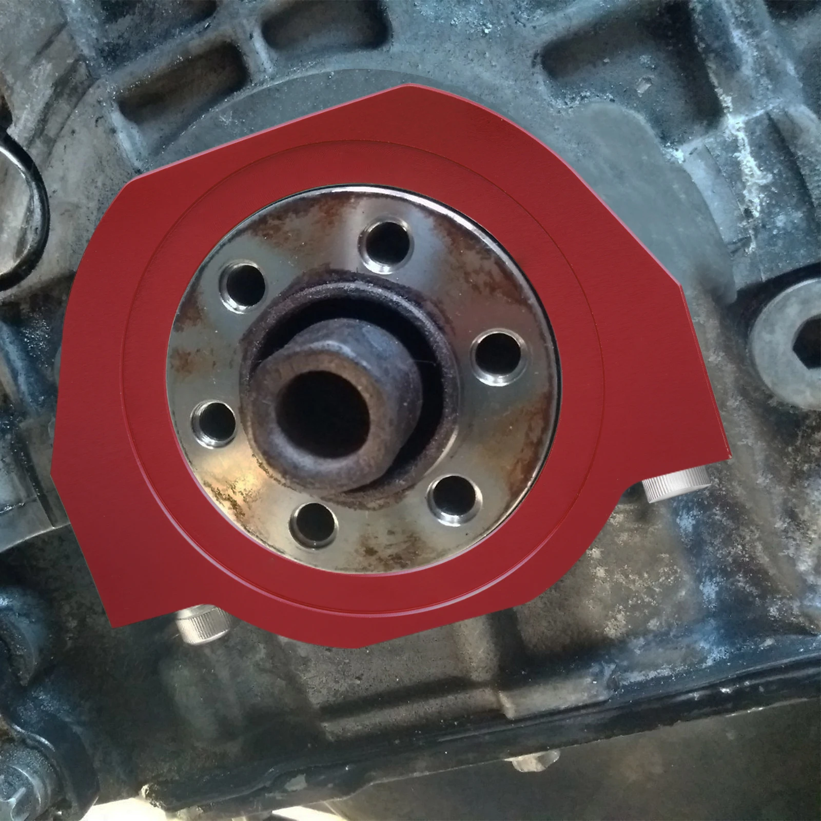 Crankshaft Seal Serpentine Belt Guard for BMW N54 N55 N52 S55 M2 M3 M4 128i 328i 528i 335i 135i Car Accessories crank seal guard