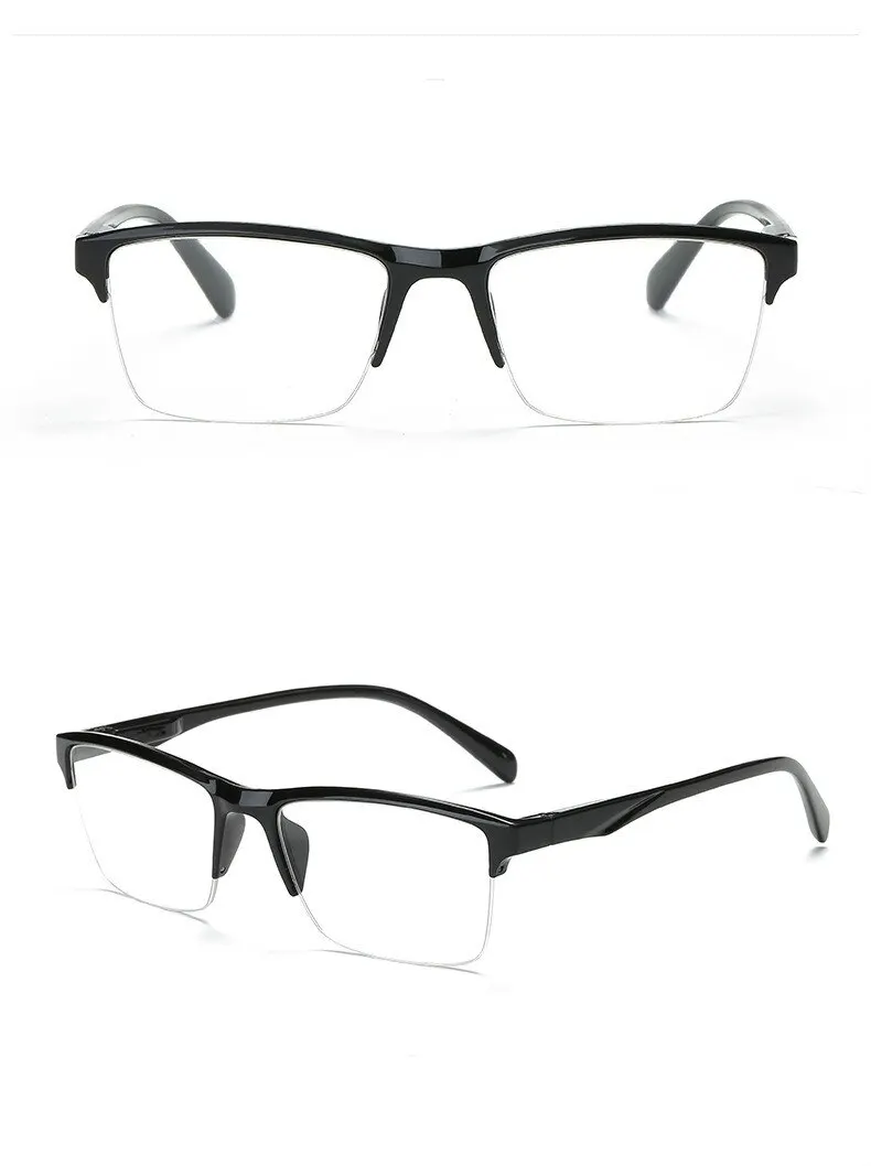 （With Free Cloth）+0.75 To +4.0 Reading Glasses New Fashion Women Men Semi-diopter Long-sighted Glasses For Women Durable Glasses