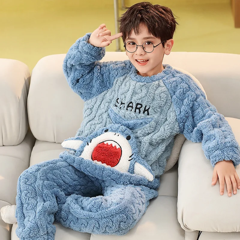 Pantalon Polaire Fille Hiver Chaud 1-14 Ans Pantalon Pyjama