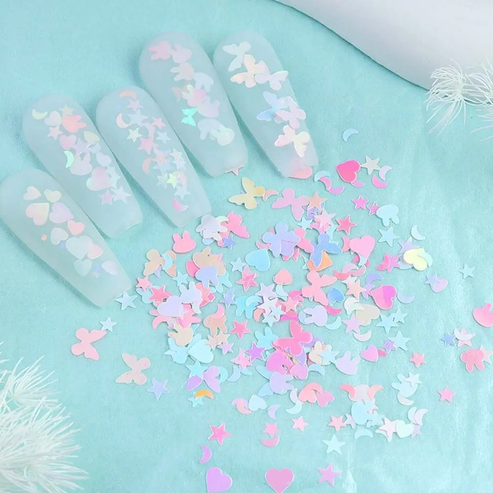 

Nail Art Manicure Accessories Butterfly Rabbit Star Moon Nail Decorations Nail Sequins Nail Jewelry Nail Glitter Flakes