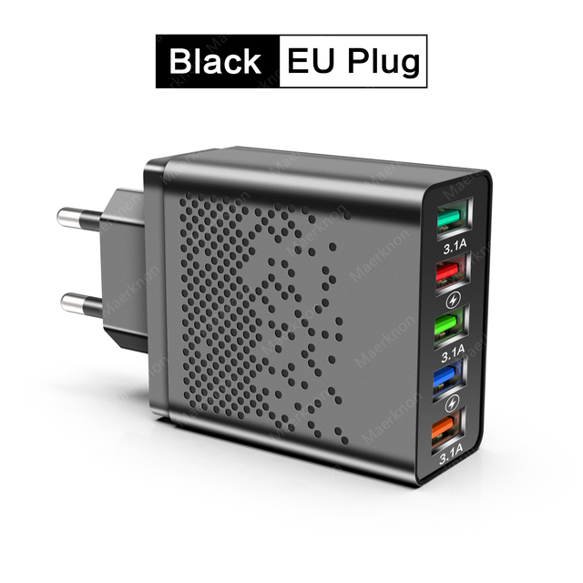 Charger Quick Charge 3.0 48W Phone Charger For iPhone 13 12 Pro Max Wall Fast Charging Charger Adapter for Samsung Xiaomi