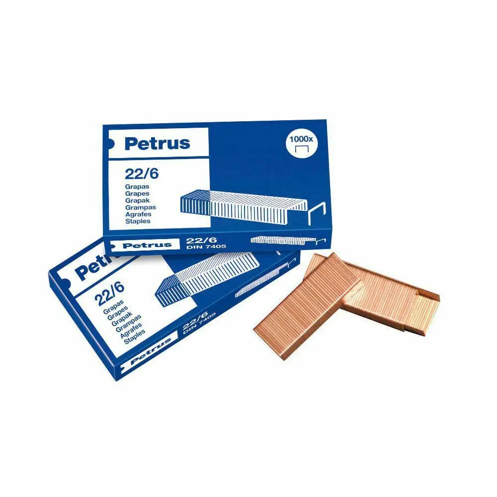 PETRUS standard staples 22/6 24/6 Suitable for all types of staplers