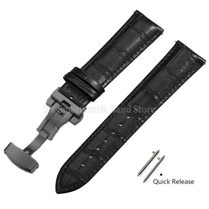 Premium Leather Quick Release Watch Strap - Universal Sizes
