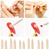 New Nail Cuticle Pusher Orange Nail Wood Manicures Sticks Remover Wooden Design Gel Polish Drawing Stick for Art