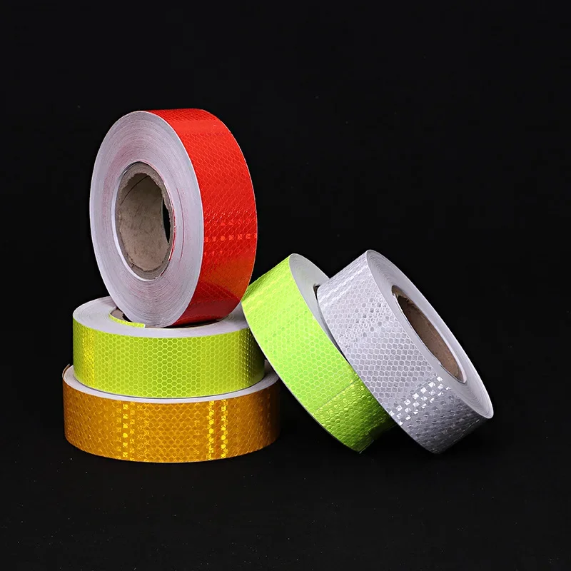 5cm*100cm Car Reflective Sticker Self Adhesive Warning Safety Reflection Tape Bicycle Accessories reflective stickers reflective tape bands reflective tape bike reflective tape