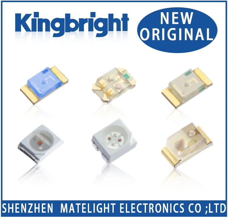 NewOriginalKINGBRIGHTKP1608ZGCLEDChipLEDOptoelectronicsIn