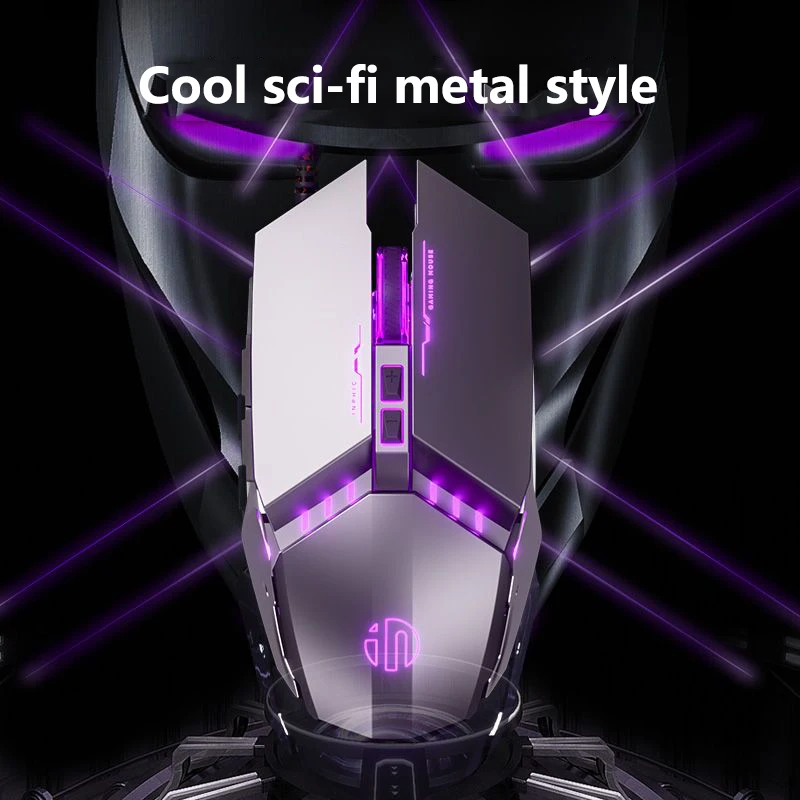 Gaming Mouse Inphic W2 USB Wired For Desktop Laptop