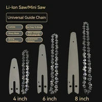 4/6/8/10 Inch 1/4 Chainsaw Chain Guide Portable Electric Saw Mini Chainsaw Logging Saw Blade Pruning Chain Saw Chain Accessories 2
