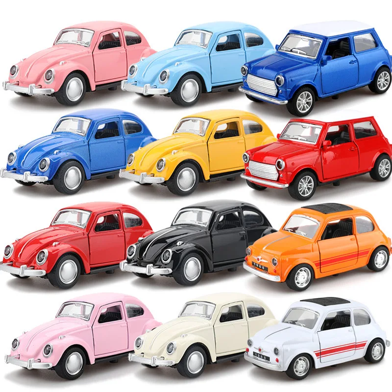 

Metal Cars Toys Scale 1/36 Classics Beetle Diecast Alloy Car Model Gift for Boys Children Kids Toy Vehicles Christmas Gifts