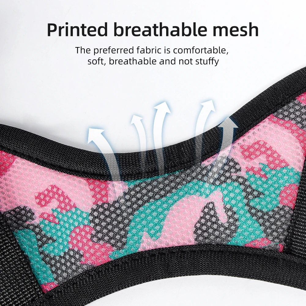 Breathable Mesh Dog Muzzle Adjustable Front Opening Lead Four Seasons Secure Buckle Anti-ingestion Pet Muzzle Walking Dog Mask