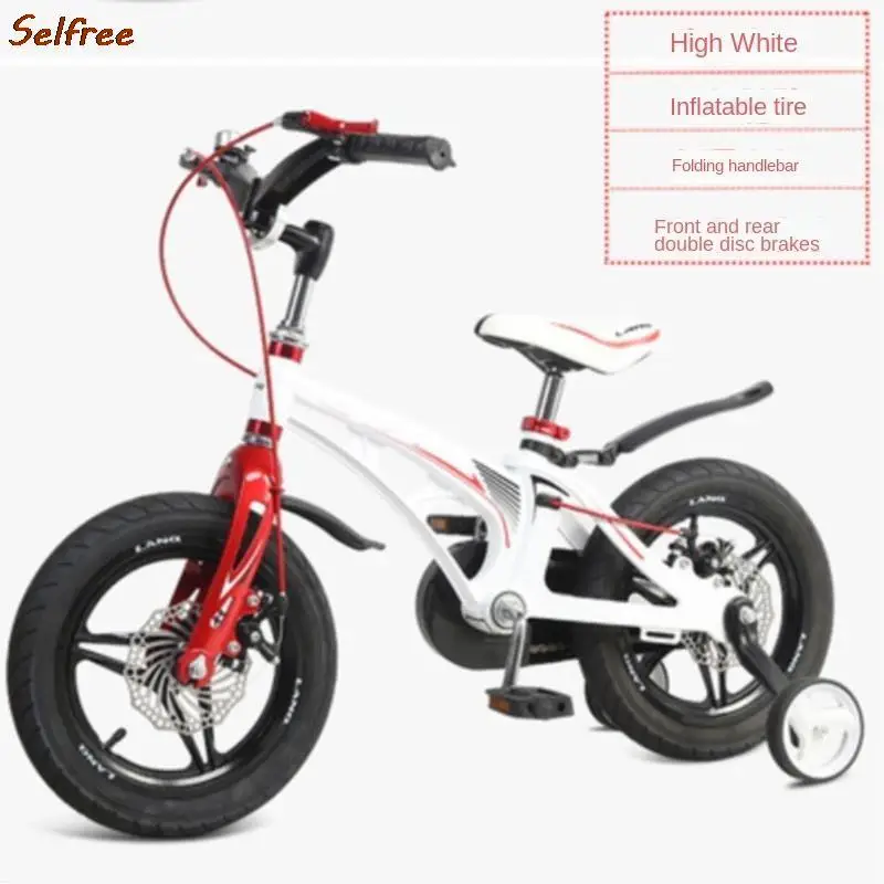 Bicicletta Per Bambini Ragazzo 2-3-6-7-10 Anni Bicicletta Per Bambina Media Grande Bicicletta Pieghevole Per Bambini Da 16/18 Pollici Bicicleta