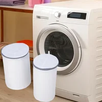 2pcs exquisite mesh laundry bags - versatile shoe and clothing washing bags - prevent tangles - a time-saving solution 2