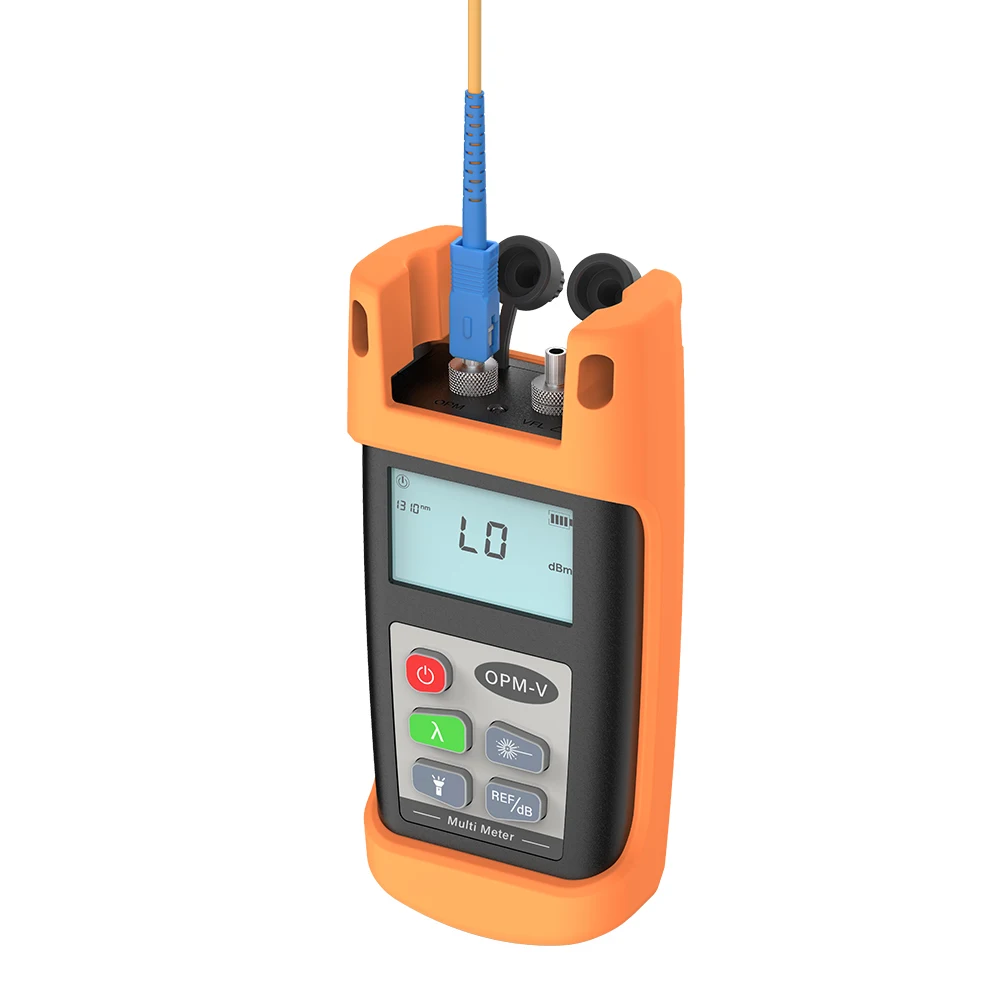 Optical Power Meter with 7 Wavelength，Multi Meter, Visual Fault Light, SC, FC, ST Connector, Visual Light Source, VFL, 10MW