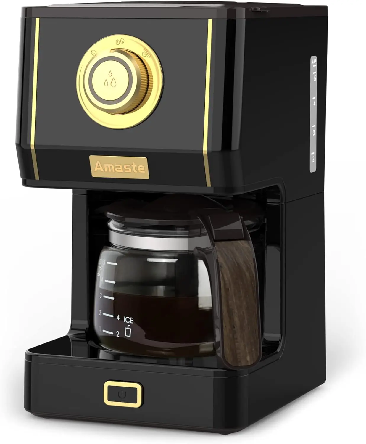 Amaste Drip Coffee Maker with Reusable Filter - ما...