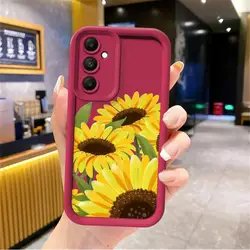 Beautiful Sunflower Soft Silicone Phone Case - Galaxy A52 4G 5G (VVANO01)