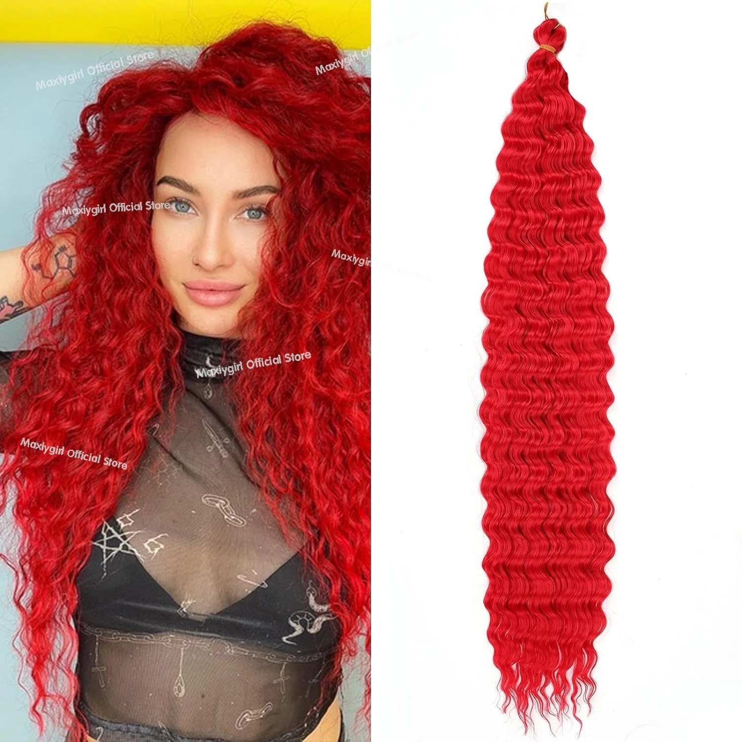 Locs Crochet Hair 18 24 30 inch Faux Locks Crochets Braids Cheveux Synthetic Curly Hair Soft Locs Meche Pour Crochet Braid