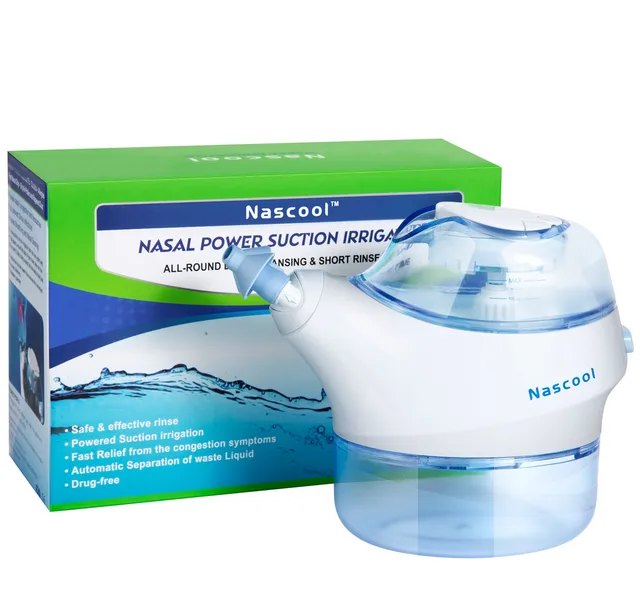 Electric Nasal Irrigation System with 50 SaltPods: The Ultimate Nose Care Solution
