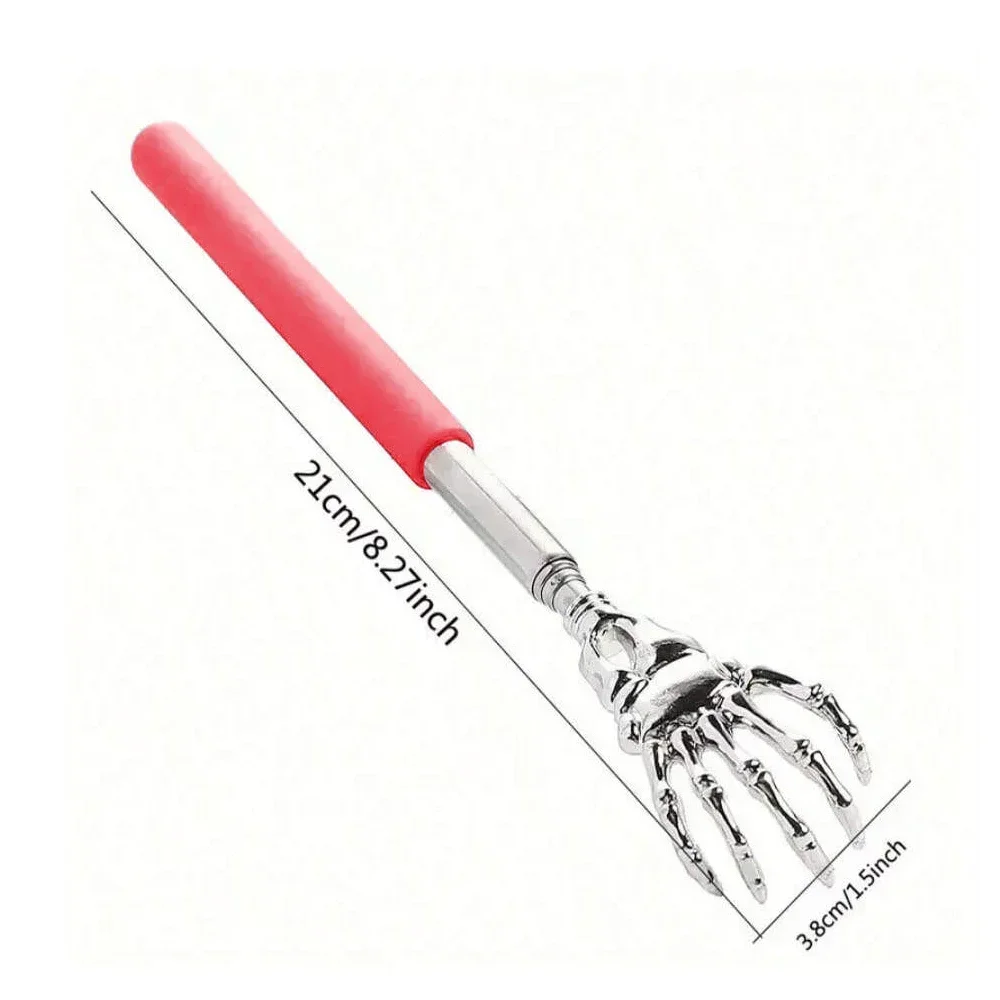 2026 Ghost Hand Stainless Steel Retractable Back Scratcher, Portable Self-Serve Itch Reliever, Comfort Scratcher for Elderly Hom