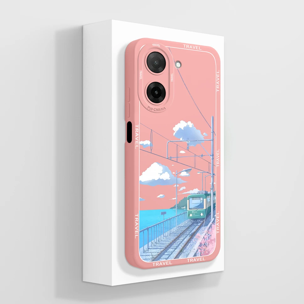 Cute Astronaut Soft Silicone Phone Case - Full Protection Anti-Drop Bumper Cover