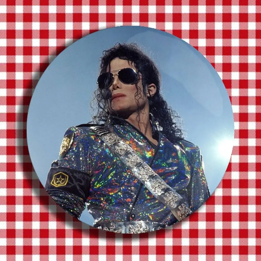 Legend M-Michael J-J Jacksons MJ Laser-Abzeichen Kreative Anstecknadel Brosche für Taschen Kleidung Hüte Deko Geschenke Fans Sammlerstücke – Detail 14