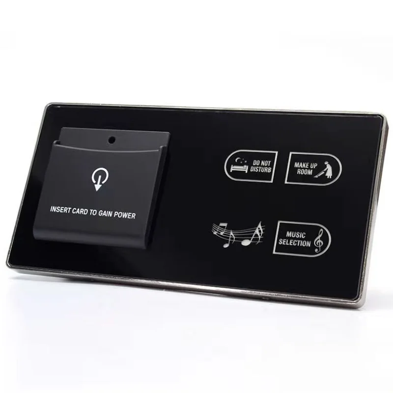 

Black Color Double Touch Light Control Energy Saving Switch