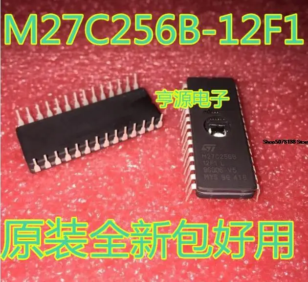 

5pieces M27C256B M27C256B-12F1 CDIP24 Original