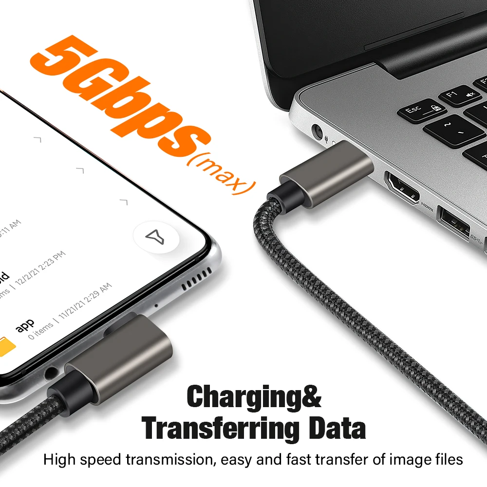 5m High-Speed VR Link & Charging Cable - USB 3.2 Type C Data Cord