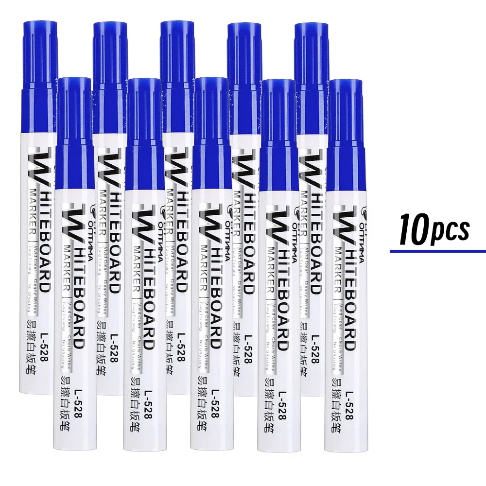 Erasable Whiteboard & Blackboard Marker Pens for Office, School, and Art