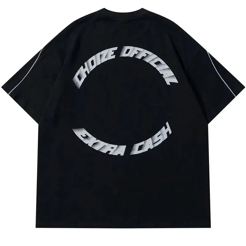 Men Sports Tops 3D T-Shirt Letter Printed Football Jersey Short Sleeve Breathable