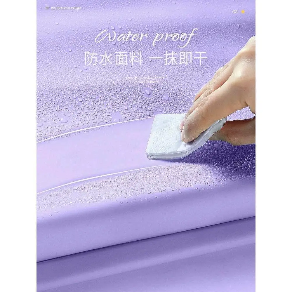 편리한 일체형 전기차 우비, 부모와 아이를 위한 이중 목적 방수 방풍 통근 커버