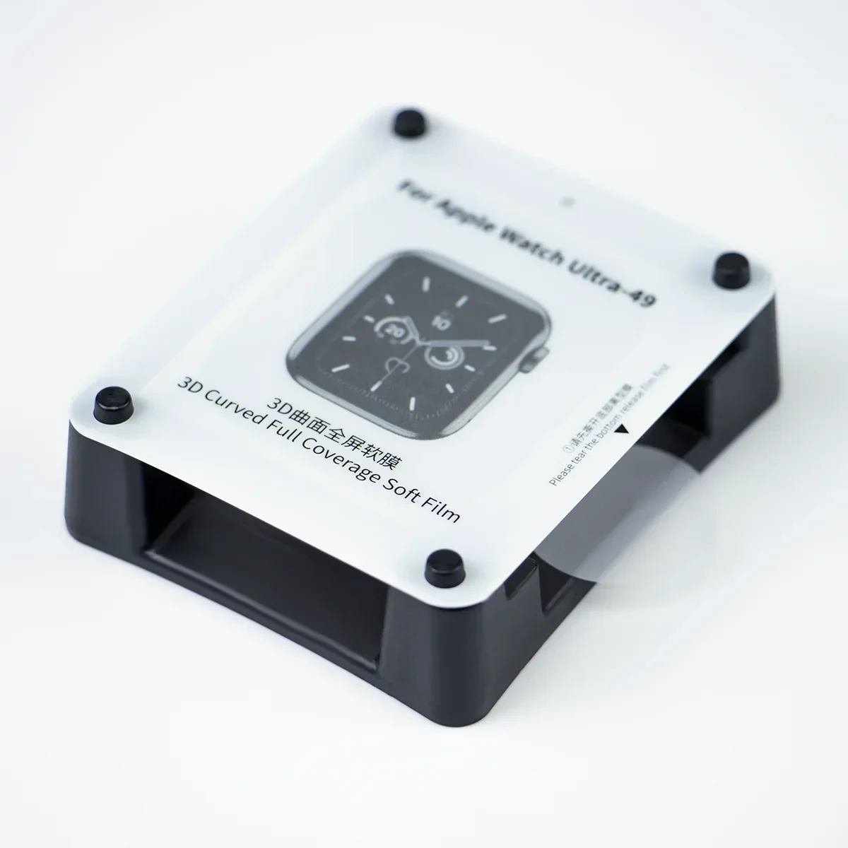 Protecteur de stratification facile pour Apple Watch, film hydratant, écran souple, localisation, Apple Watch 7, 6, SE, 5, 4, 8, Ultra 2, 40mm, 41mm, 44mm, 45mm, 49mm