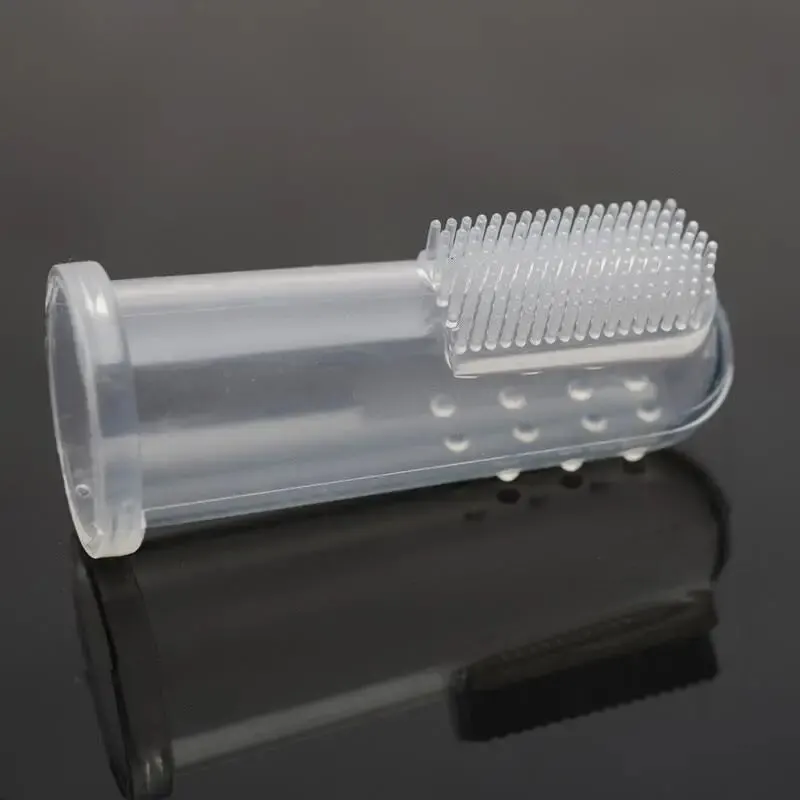 Pet Finger Toothbrush 5PCS Easy Effective Dental Care for Dogs and Cats