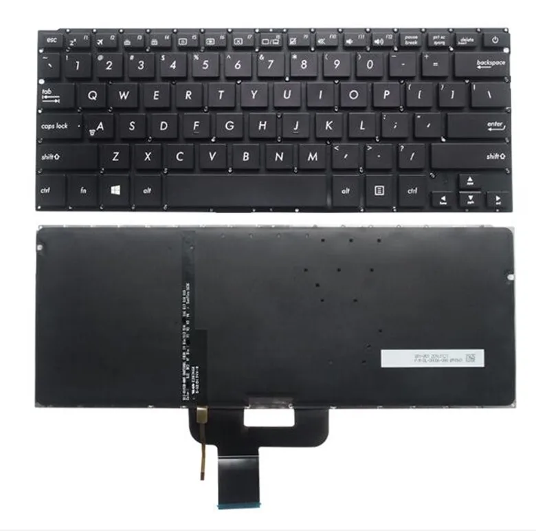 

Новая черная клавиатура с подсветкой для Asus ZenBook UX310 UX310UA UX310UQ U4000 RX310