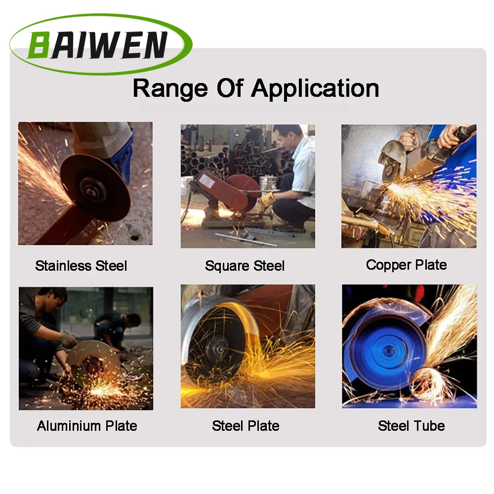 Resin Grinding Wheel 125mm 5" Stainless Steel Cutting Discs Cut Off Wheels For Metal Angle Grinder Accessories 2-50PCS