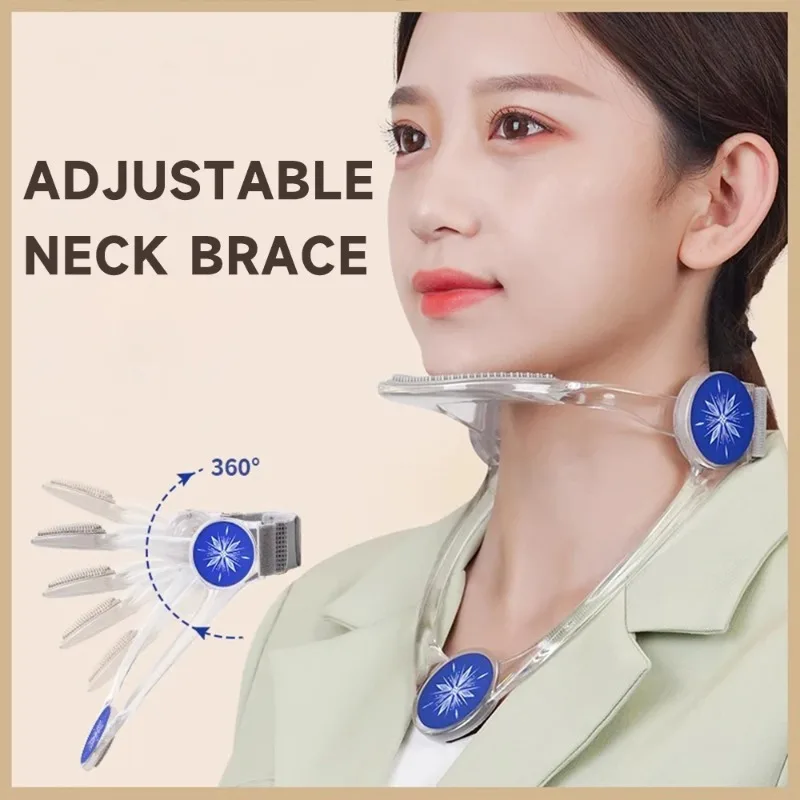 Neck Supports Braces Office Study Exercise Equipment Neck Stretcher for Children and Adult Repair Guard Corrector