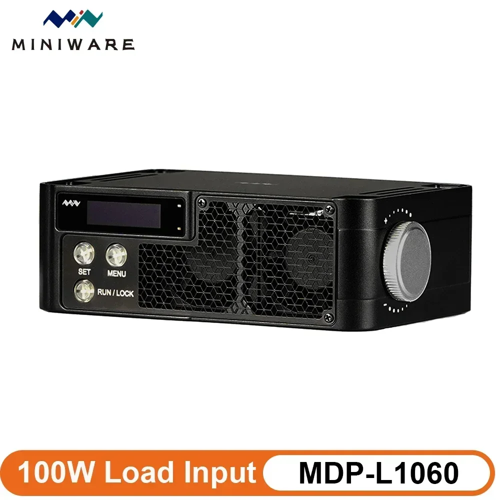 

Miniware MDP-L1060 DC Electronic Load 100W Adjustable DC Power Supply Mini Laboratory Programmable Linear Power Meter Module